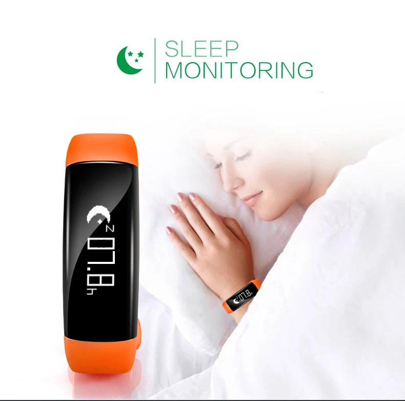 Smartch Smart Bracelet Real-time Heart Rate Blood Pressure Monitor Waterproof Touch Screen Watch Wristband for IOS/Android | Электроника
