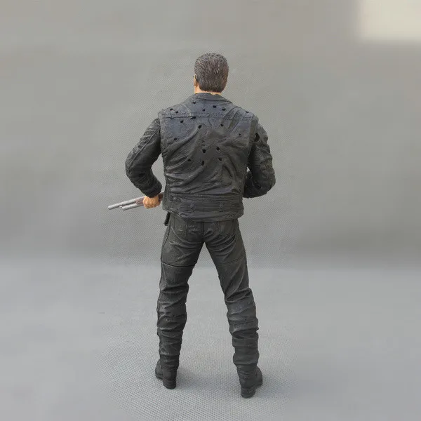 Huong Movie Figure 18 CM The Terminator 2 Arnold Action T-800 Pescadero Escape PVC Model Toy Collectibles | Игрушки и хобби
