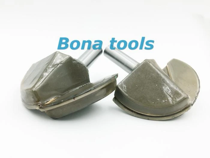 2 шт. 1/" x3"(12.7x76.2) мм) круглый шар Нос Резак/cnc канавок Резаки для SIM-карт для дерева, Фрезы с ЧПУ Endmill/Деревообработка маршрутизатор бит