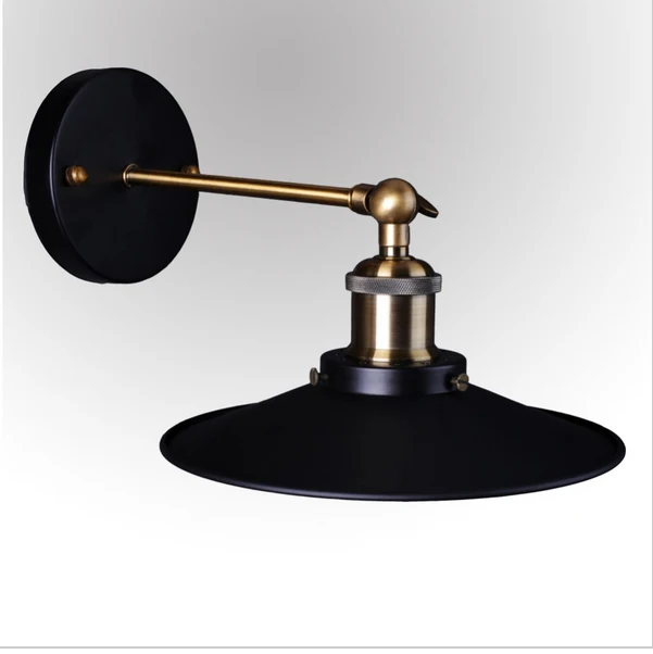 Vintage Plated Industrial Wall Lamp Retro Loft LED Light Lamparas De Pared Stair Bathroom Iron Sconce | Лампы и освещение