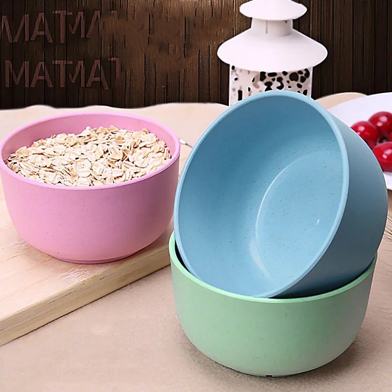 Набор чашек из натуральной пшеничной соломы Scrub Eco твердая натуральная здоровая