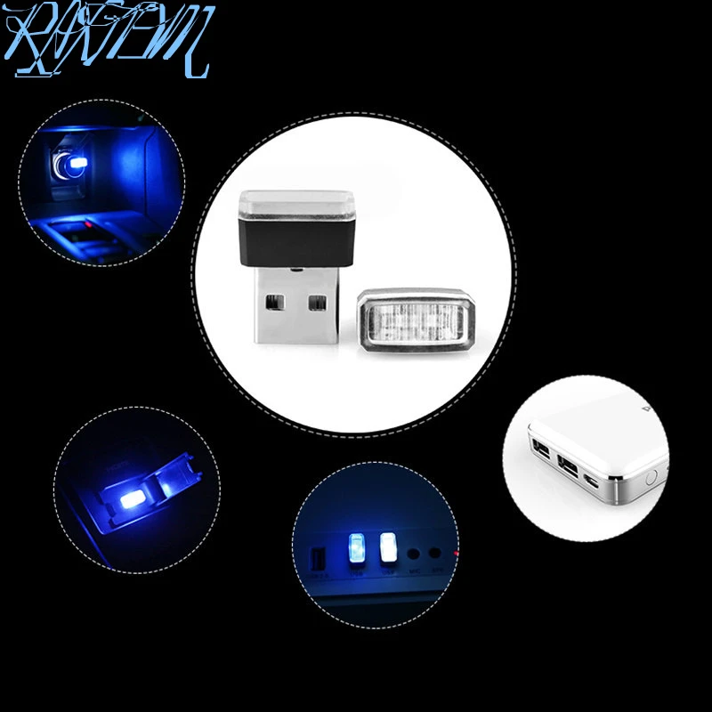 Автомобильный стиль USB атмосферный светодиодный светильник для Geely Vision SC7 MK CK Cross - Фото №1