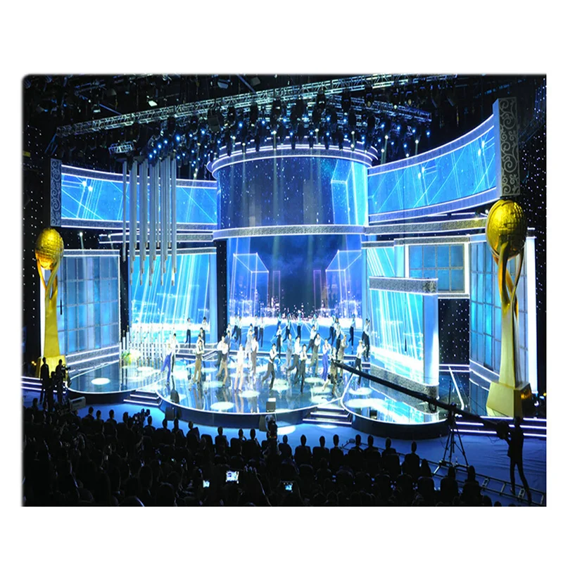 Полноцветная уличная Светодиодная панель P6 P5 из Китая высокая прозрачная