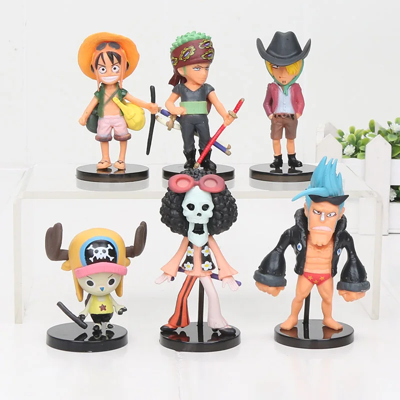 Экшн-фигурки Luffy нами и Чоппер Зоро Санджи Брук Золотой Лев Шики ПВХ игрушечные