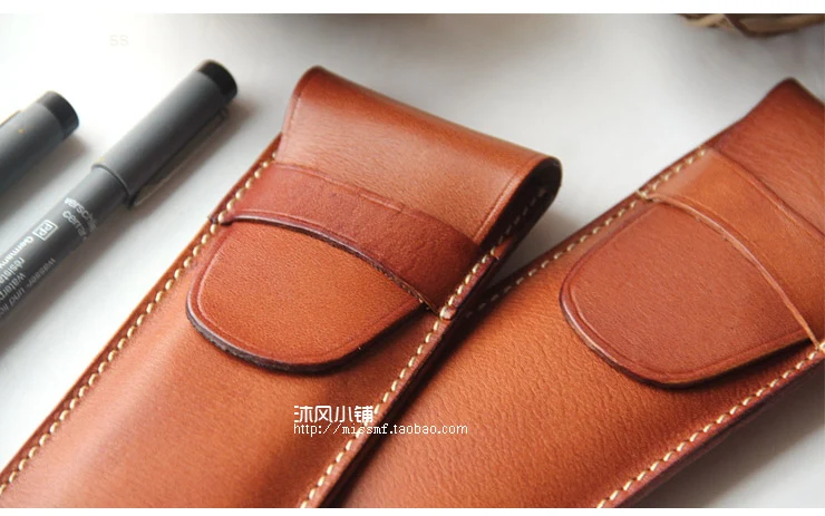 Милая креативная Персонализированная мини сумка из натуральной кожи карандаш