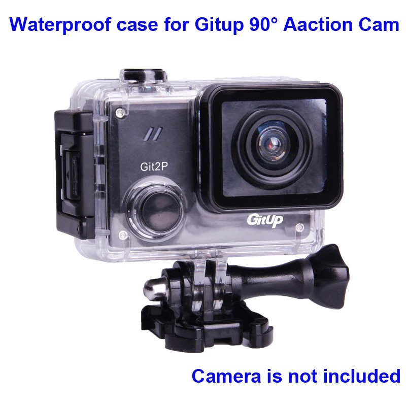Подводный чехол для G3 Git3 GITUP Git2 Git2P 90 градусов Дайвинг 30 м водонепроницаемый корпус Экстремальный шлем мини Экшн-камера