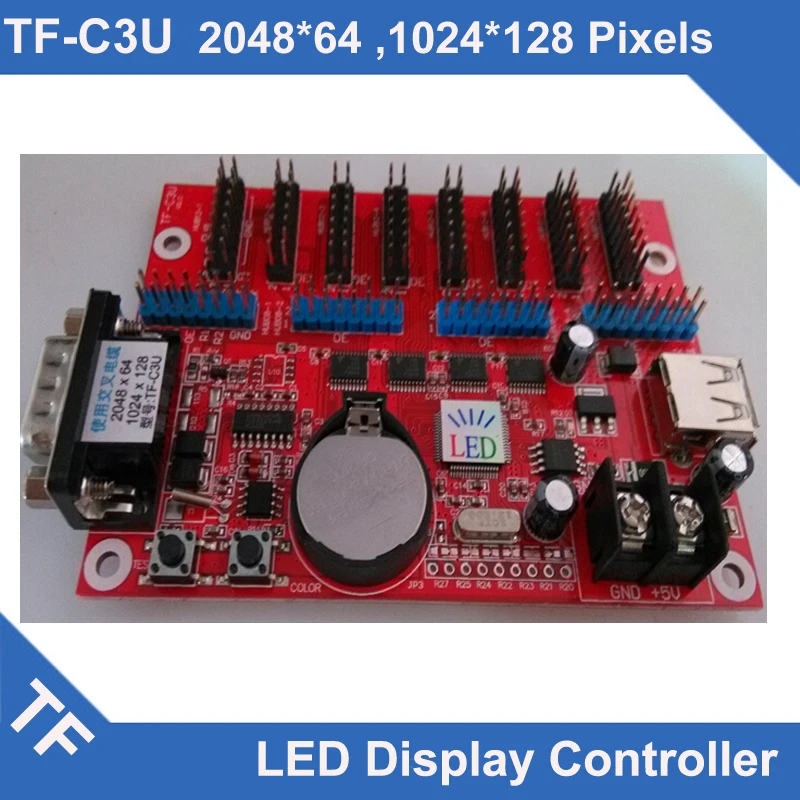 Заводская цена TF C3U C6UR Longgreat LED дисплей карта управления USB Последовательный порт