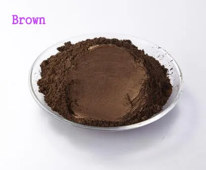 brown 500 г перламутровый порошок косметический флэш-пыль краситель мыло пигмент жемчужный порошок пигмент для теней для век лак для ногтей слюда блеск - Цвет: brown
