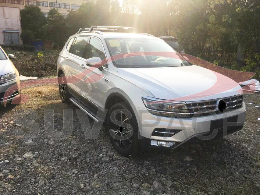 Алюминиевая боковая ступенчатая балка Nerf подходит для VW Volkswagen Tiguan All Space 2017 2018 2019