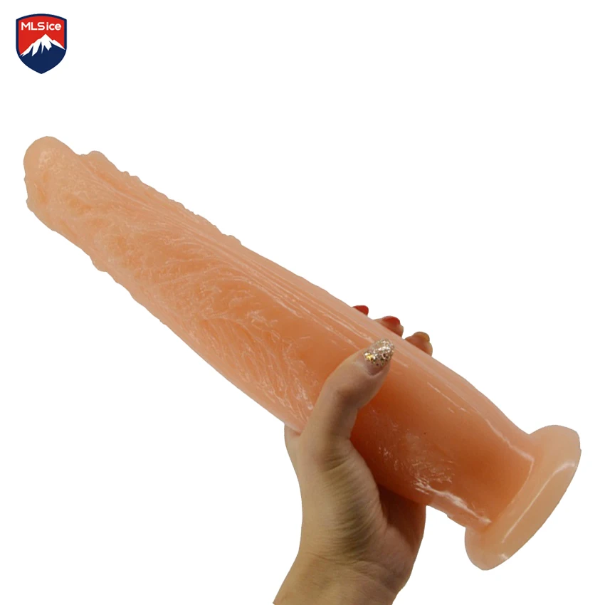 MLSice фаллоимитатор с китайской капустой твердый тело большой член длинный