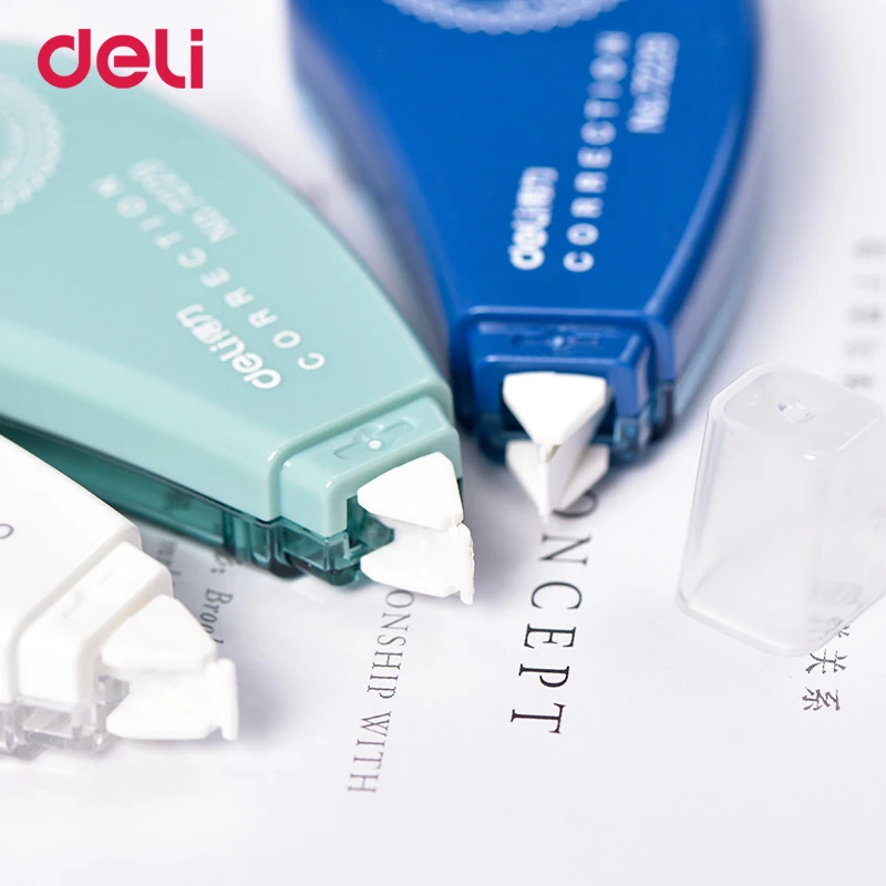 Deli 5 мм* 8 м милый узор 3 шт. коррекционная лента креативные офисные школьные канцелярские принадлежности студенческие модифицированные ленты оптом 7229