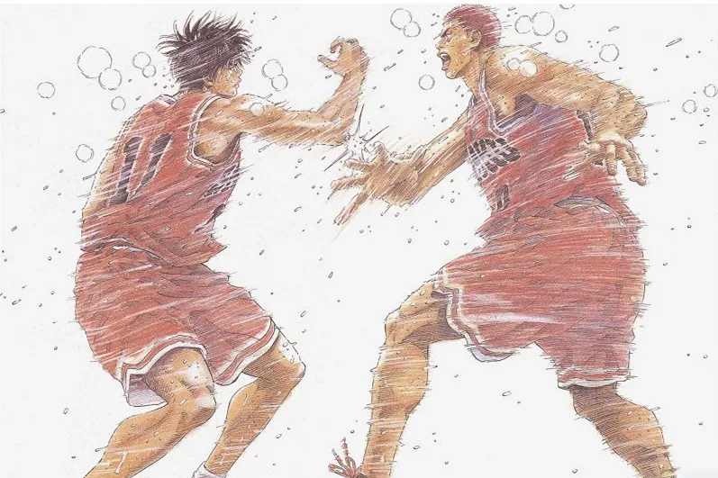SLAM DUNK Sakuragi Hanamichi рукава Kaede 2015 горячая Распродажа шелковая настенная бумага