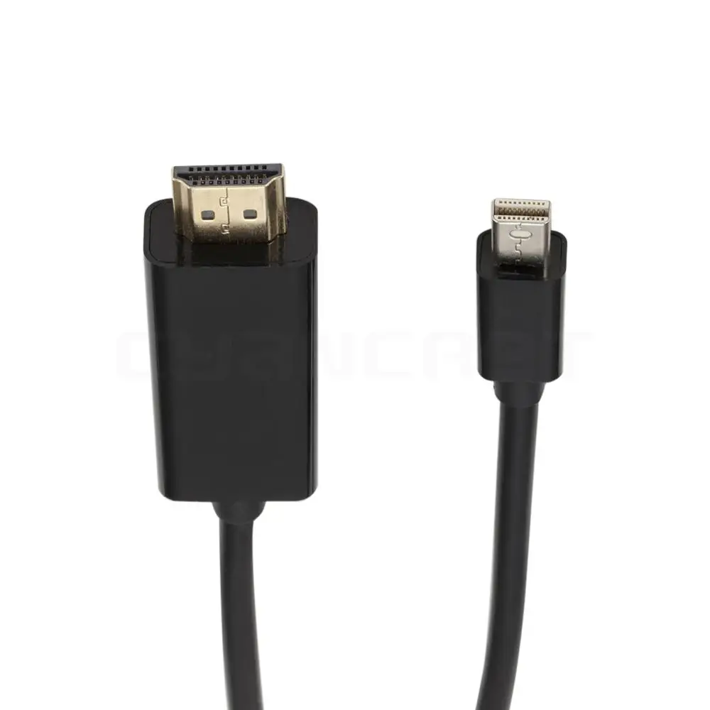 Видеокабель преобразователь Mini Displayport DP в HDMI порт 1 8 м HD кабель штекер адаптер
