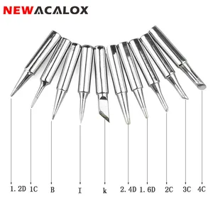 NEWACALOX 10 шт.лот бессвинцовые наконечники паяльника 900 м для Hakko ремонтная паяльная станция паяльник инструмент сварочный наконечник