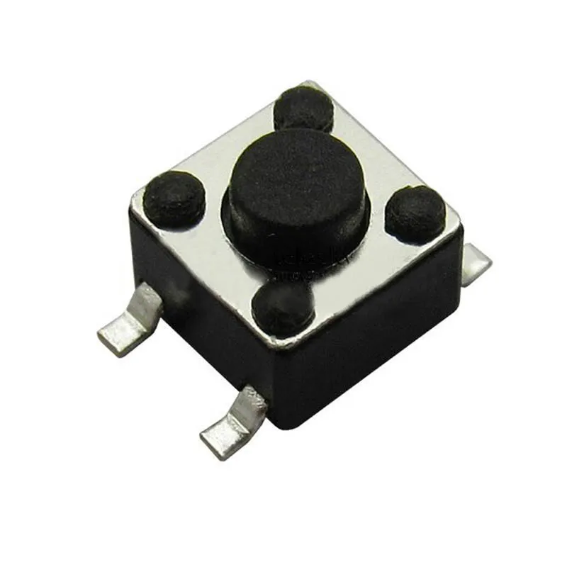 50pcs 4.5*4.5*3.8mm patch button switch push micro for electric equipment accessories | Обустройство дома