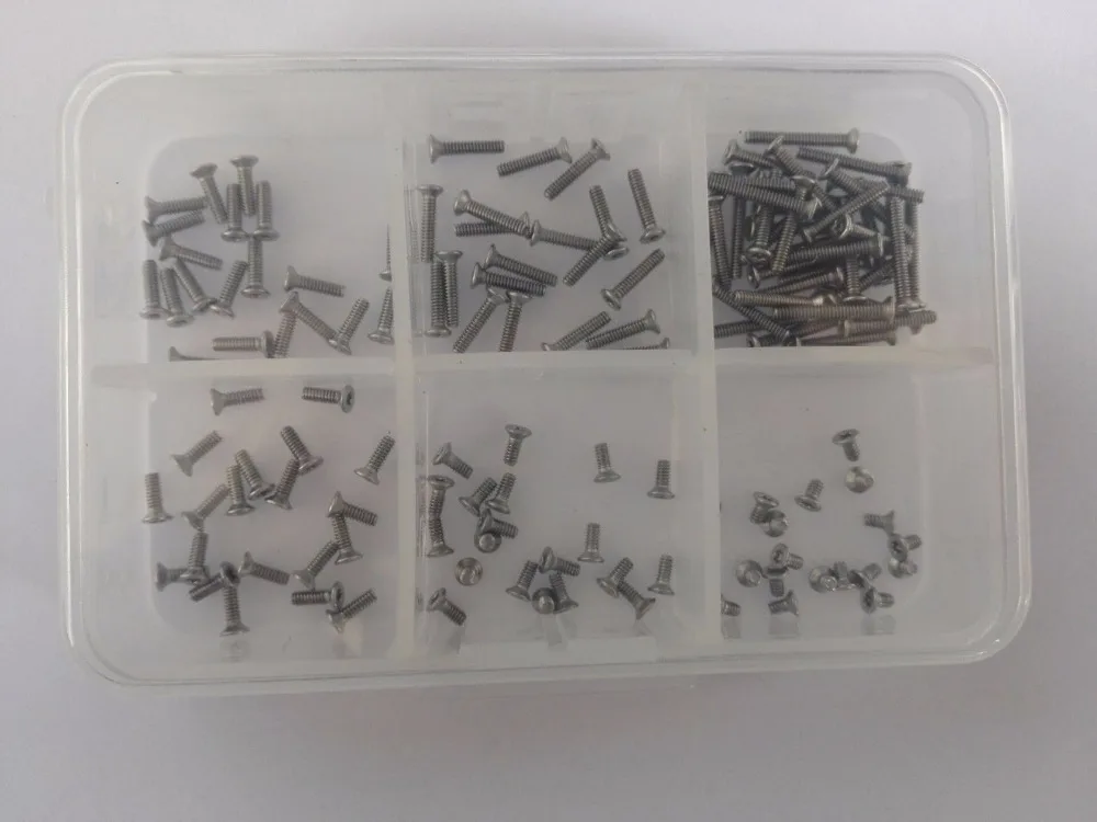 140 шт. набор болтов с потайной головкой M1.6 Torx T & TX|countersunk head screw|screw flatquality screws |