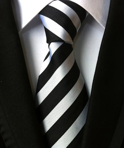 Модный Роскошный мужской галстук 8 см, Шелковый жаккардовый галстук, клетчатые галстуки в горошек, деловые вечерние свадебные галстуки, используемый подарок для мужского галстука