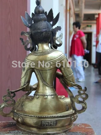 17 Тибет Буддизм Медь Бронза Ваджрасаттва кван инь Богиня Статуя Будды|buddha face|buddha