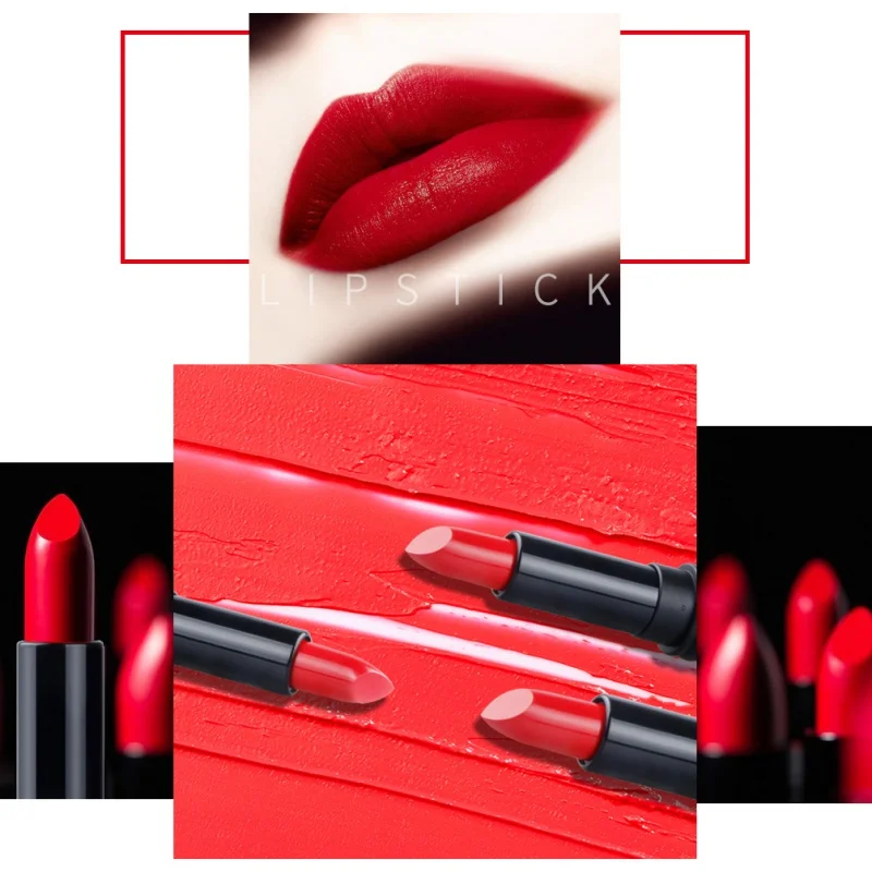 

Moisturizing Lipstick Waterproof Smudge-Proof Long Lipstick Lasting Matte Makeup Lipstick