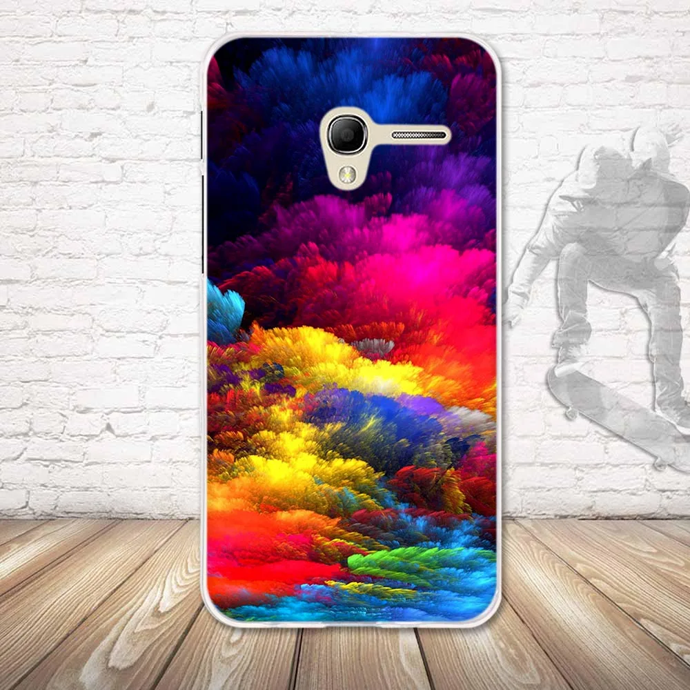 Защитный чехол для телефона Alcatel POP 3 5 0 дюйма 3G OT5065 мягкий силиконовый s сумки |