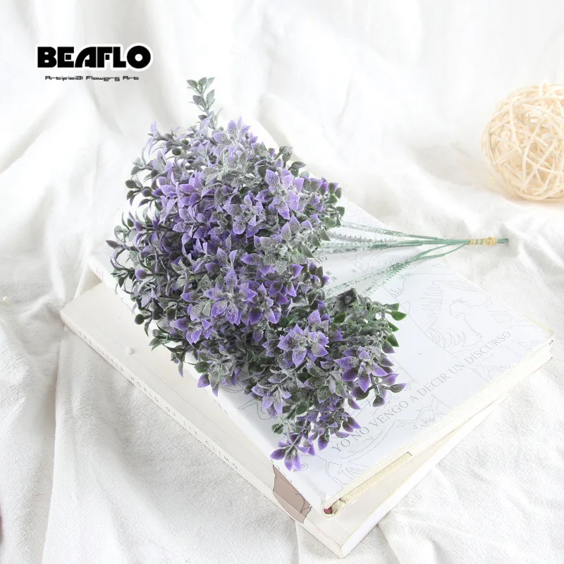 purple 1 шт. сахара, ручная работа, искусственные растения, ненастоящие для дома и свадьбы украшения diy ВЕНОК подарочной коробке Скрапбукинг - Цвет: purple