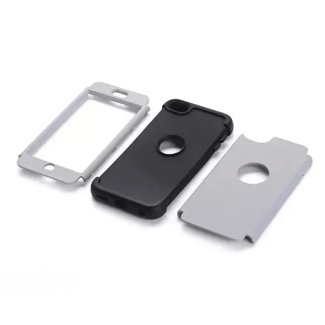 Ударопрочный гибридный силиконовый и жесткий чехол 3 в 1 ударопрочный для Apple ipod