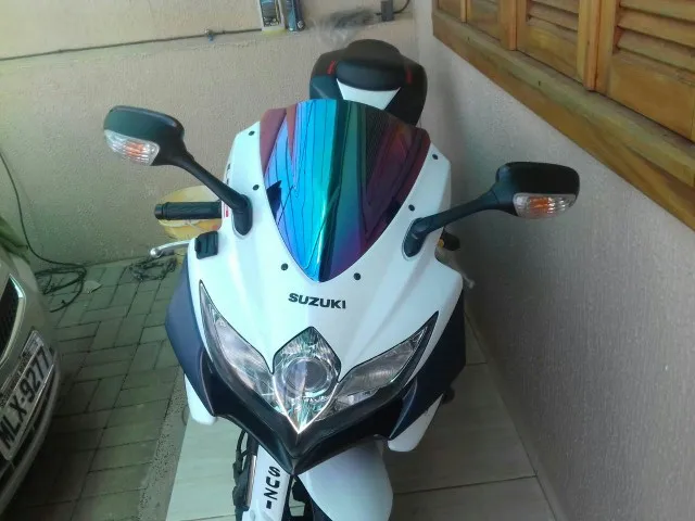 Iridium 1 Мотоцикл Обтекатели лобовое стекло для 2008 2009 2010 Suzuki GSXR600 GSXR750 K8 GSXR 600 750 синий дым 08 09 10 - Цвет: Iridium 1