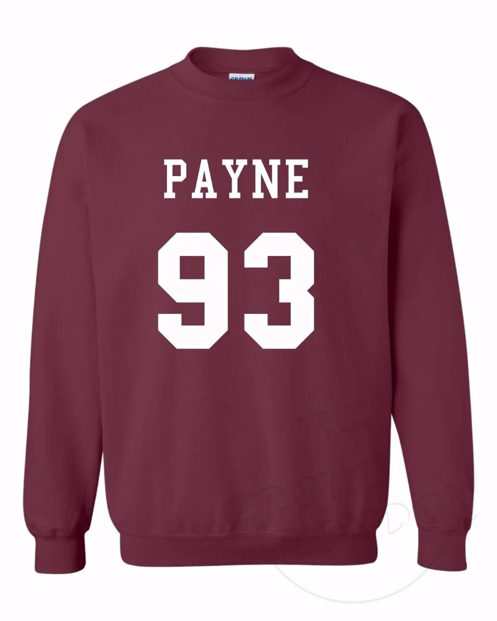 

PAYNE 93 Boy Band One Direction Pop Music Fashion Unisex Crewneck Sweatshirt Top-E038