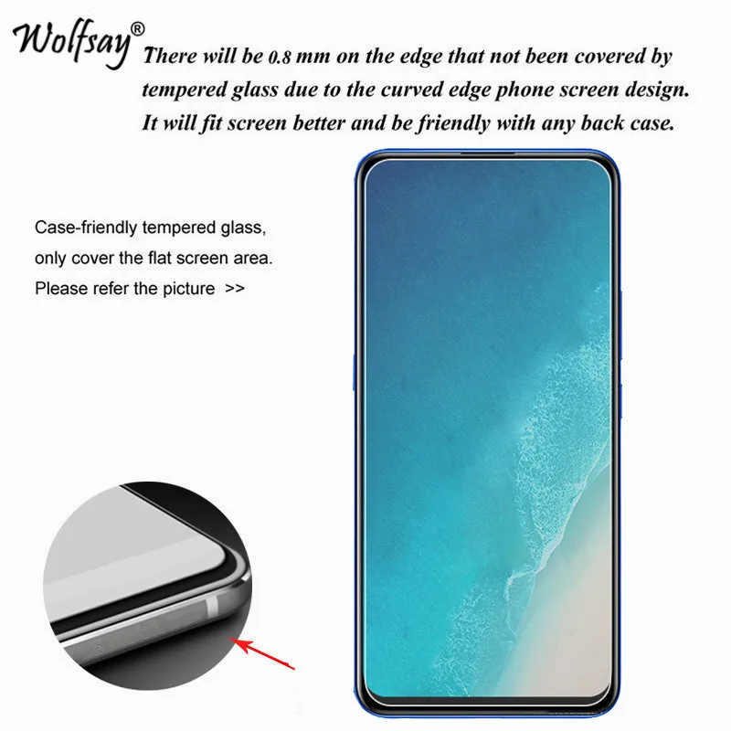 2 шт Стекло Vivo V15 протектор экрана закаленное стекло для BBK стеклянная пленка
