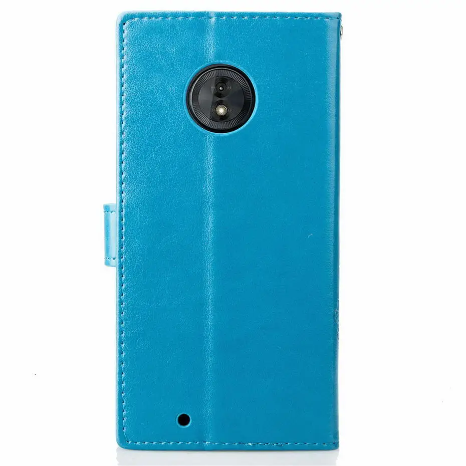 3D Emboss PU Leather Case For Motorola MOTO E6 G6 G6Plus G6Play Flip Wallet Plus Play Phone | Мобильные телефоны и