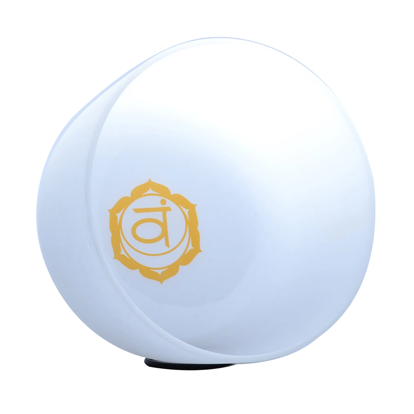 8 дюймов чакра шаблон D Note кристалл поющая чаша для сакральной чакры