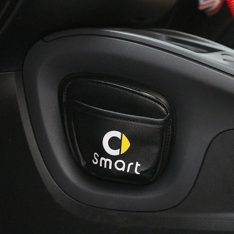 Smart Fortwo Forfour453 451Car мобильный телефон для мелочей, карт, сумка-Органайзер в багажник, сумка-Органайзер, украшение для автомобиля