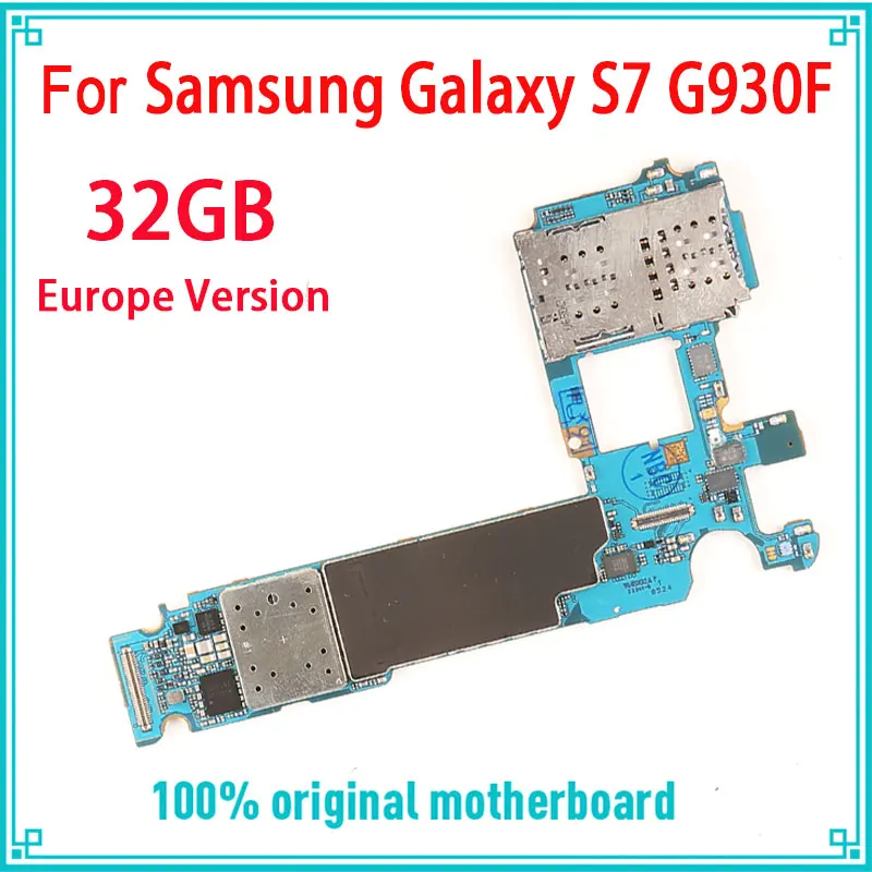 Материнская плата для Samsung Galaxy S7 G930F 32 Гб с системой Android европейская версия 100%