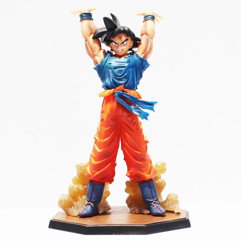 16cm Anime Dragon Ball Z Figuarts Zero Son Goku Spirit Bomb Genki Dama Ver PVC Action Figure DBZ Cool Model Doll | Игрушки и хобби