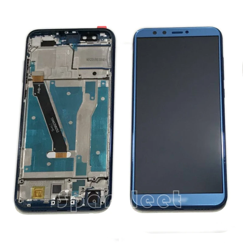 ЖК дисплей с рамкой для Honor 9 Lite кодирующий преобразователь сенсорного экрана в
