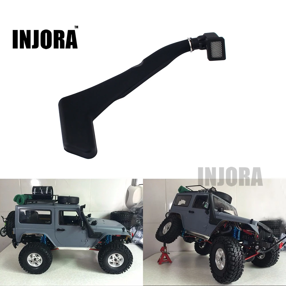 INJORA 1:10 RC Гусеничный черный мягкий резиновый трубка для осевого SCX10 D90 Jeep Wrangler
