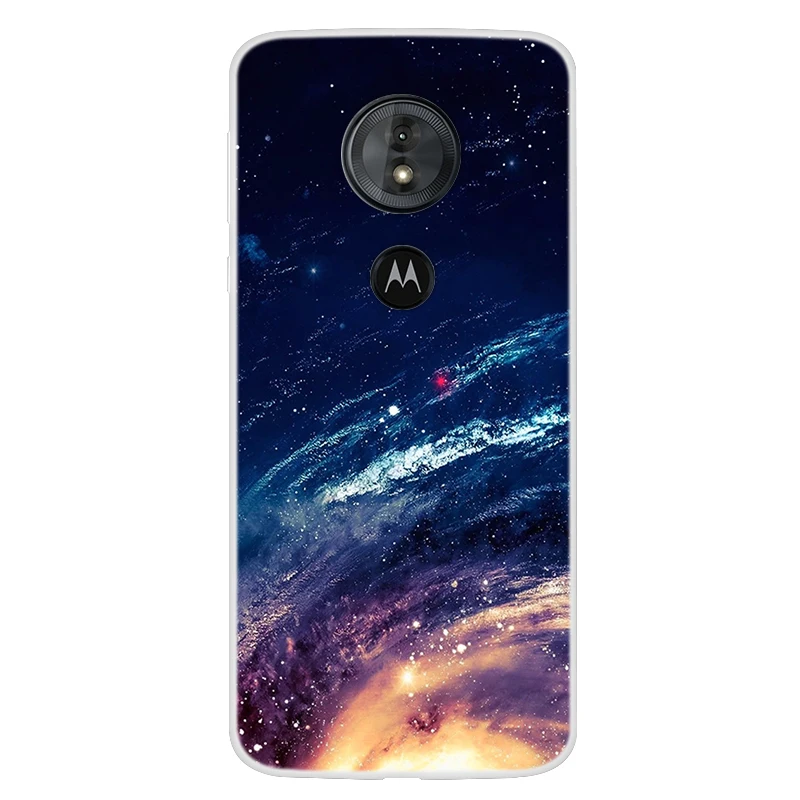 Для Moto G6 Play чехол 5,7 ''силиконовый мягкий ТПУ Модный чехол для телефона для Motorola Moto G6 Play чехол G6Play G 6 Play Cover Space Para