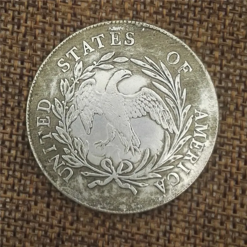 50piece/lot 1797 of the United States is antique making old copper silver coins and foreign diameter 38MM | Дом и сад