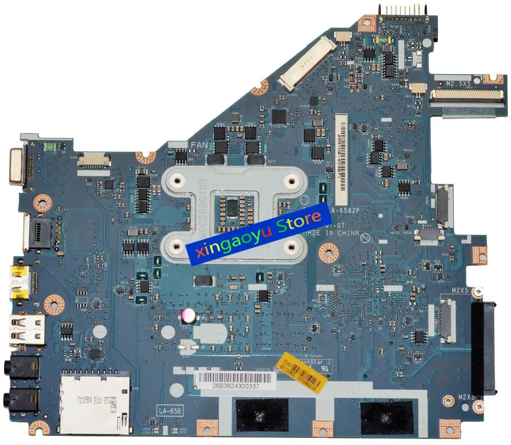 LA-6582P материнская плата для Acer Aspire 5742Z 5742G ноутбука MBR4L02001 MB. R4L02.001 DDR3 | Компьютеры и