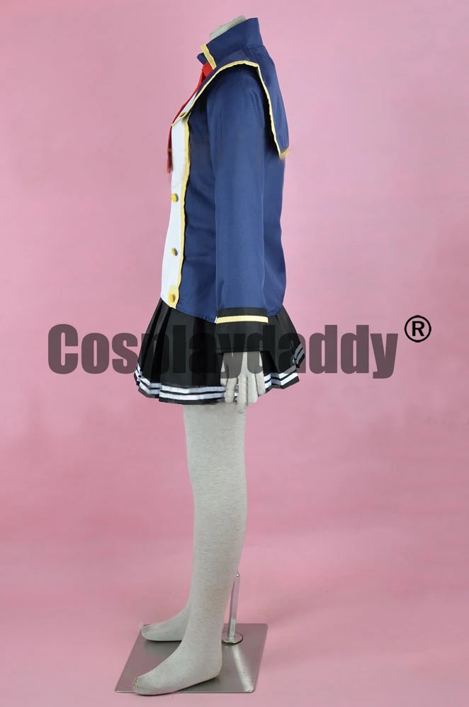 BlazBlue: Remix Heart Mai Hazuki Natsume Military Academy's School Uniform Dress Cosplay Costume F006 |
