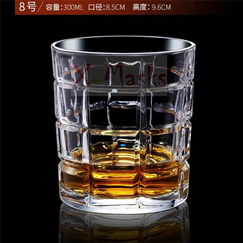 8 Бокал для виски прозрачный стакан tazas garrafa вино vook vidrio bardak verre copas vino copas cristal szklanki водка bicchieri стекло es - Цвет: 8
