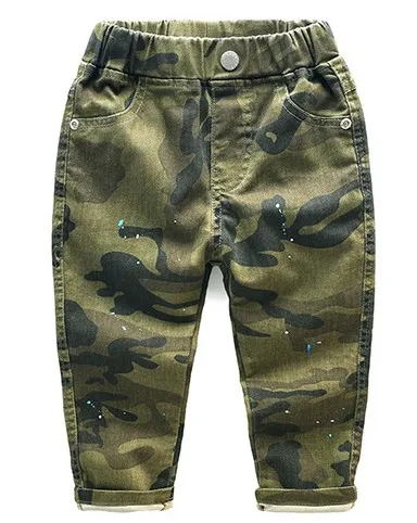 Новые детские шаровары низкая цена Детские камуфляжные штаны для мальчиков и