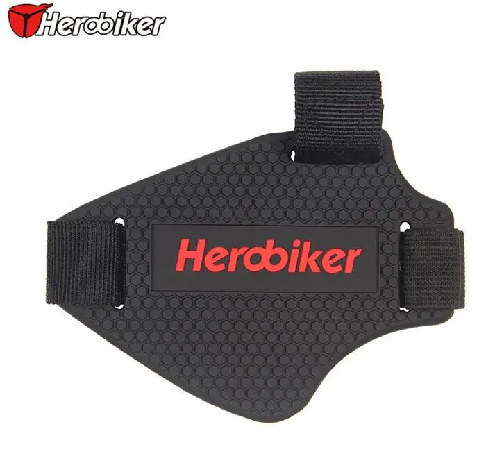 

HEROBIKER Motorcycle Shift Pad For Riding Rubber Shift Lever Gear Shifter Shoe Boots Protector Shift Motorbike Boot Cover