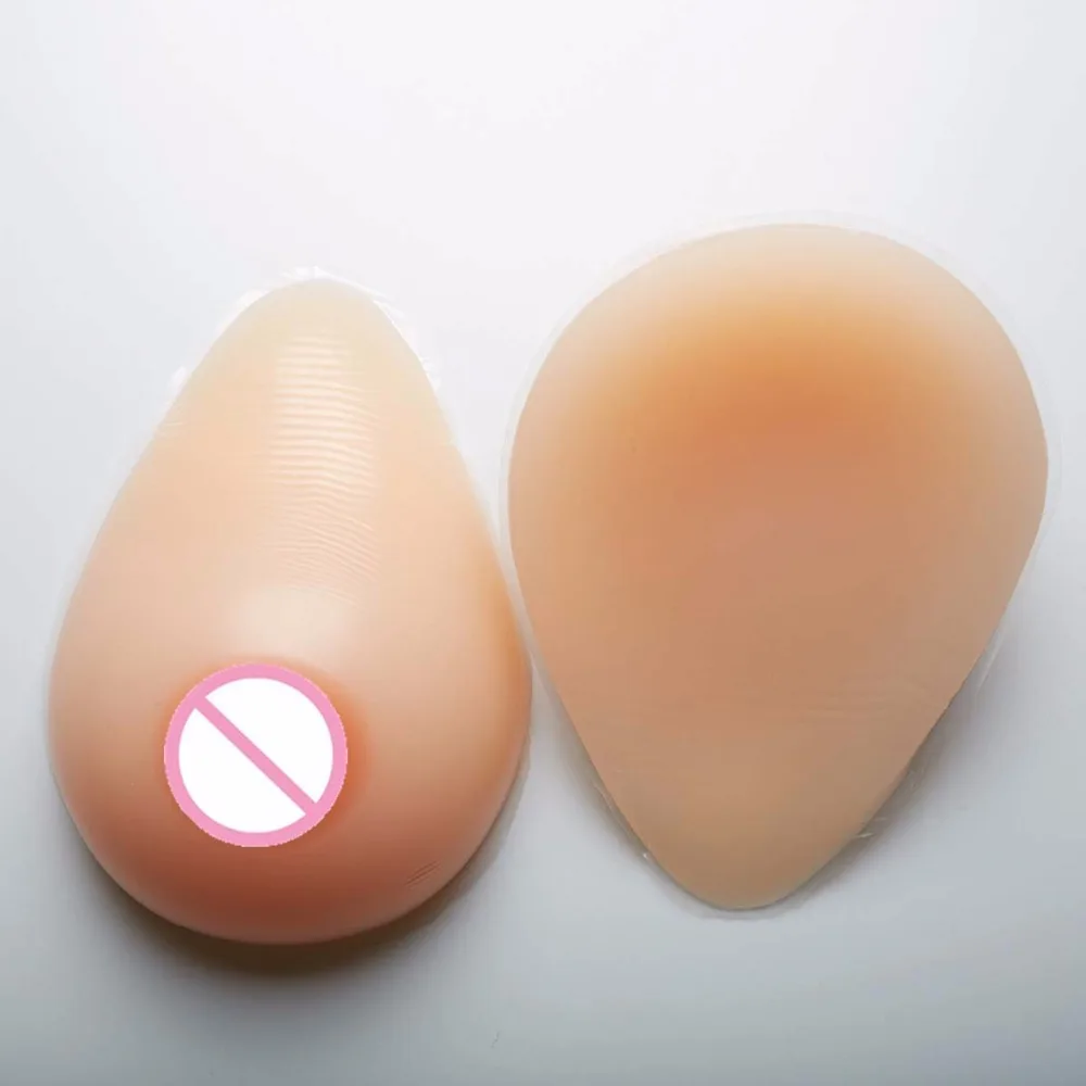 

500g/pair A Cup Beige realistic silicone breast forms mastectomy Bra Boobs tits fake nipples prosthesis crossdresser Shemale