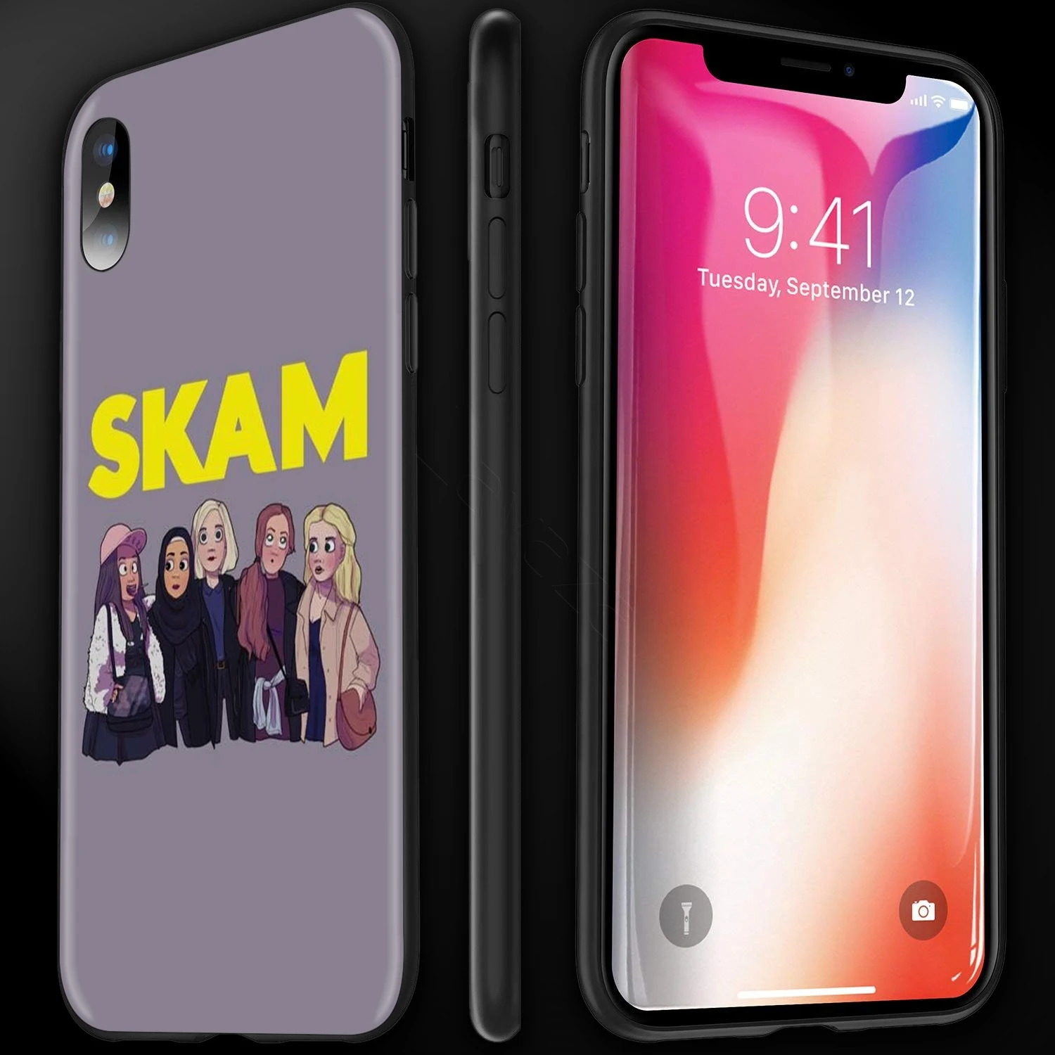 Чехол Lavaza SKAM для iPhone 12 mini 11 Pro XS Max XR X 8 7 6 6S Plus 5 5s se|Бамперы| |