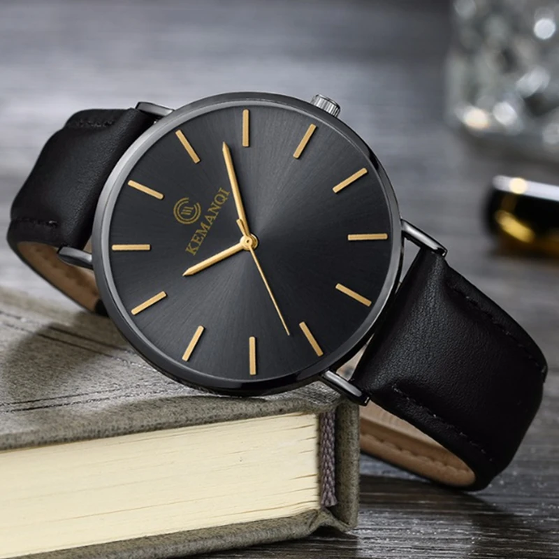 Мужские часы мужские Роскошные ультратонкие от лучшего бренда - купить по
