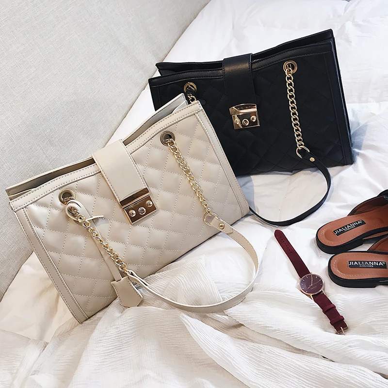 21 Клубная брендовая Большая вместительная женская сумка для покупок модная на