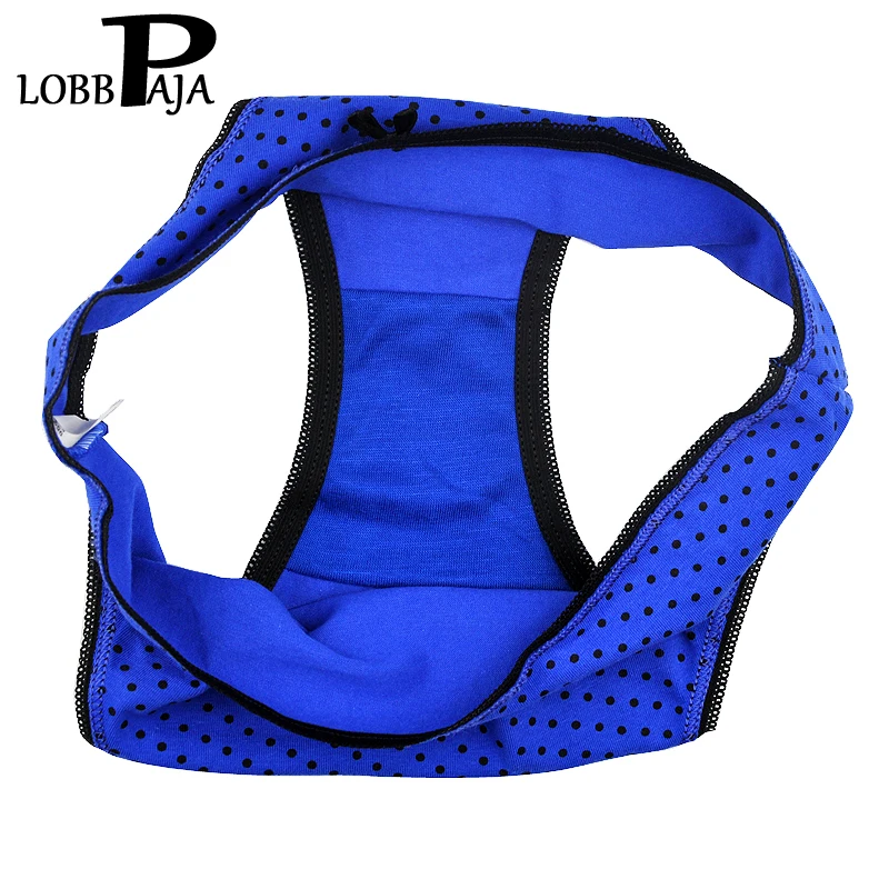 Женские трусики в горошек LOBBPAJA хлопковые 6 шт./партия|lingerie fabric|lingerie collectionlingerie diva |