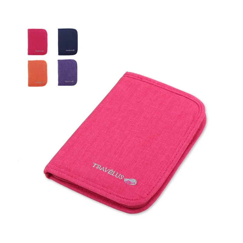 Обложка для паспорта зажим денег документов мужской и женский дорожный кошелек