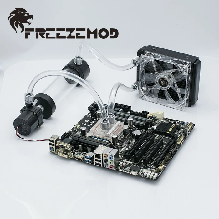 FREEZEMOD компьютерная система водяного охлаждения набор Baisc 1 для мягкой трубы.
